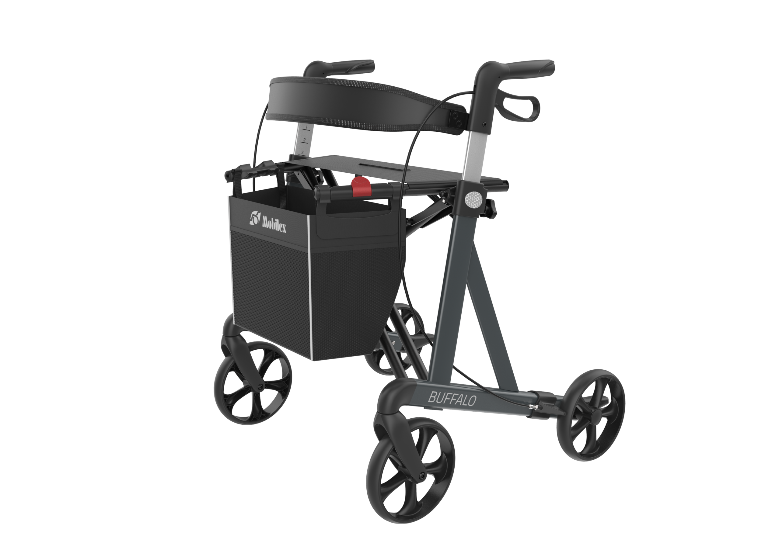 BUFFALO HD-Sober grey-STD-front left