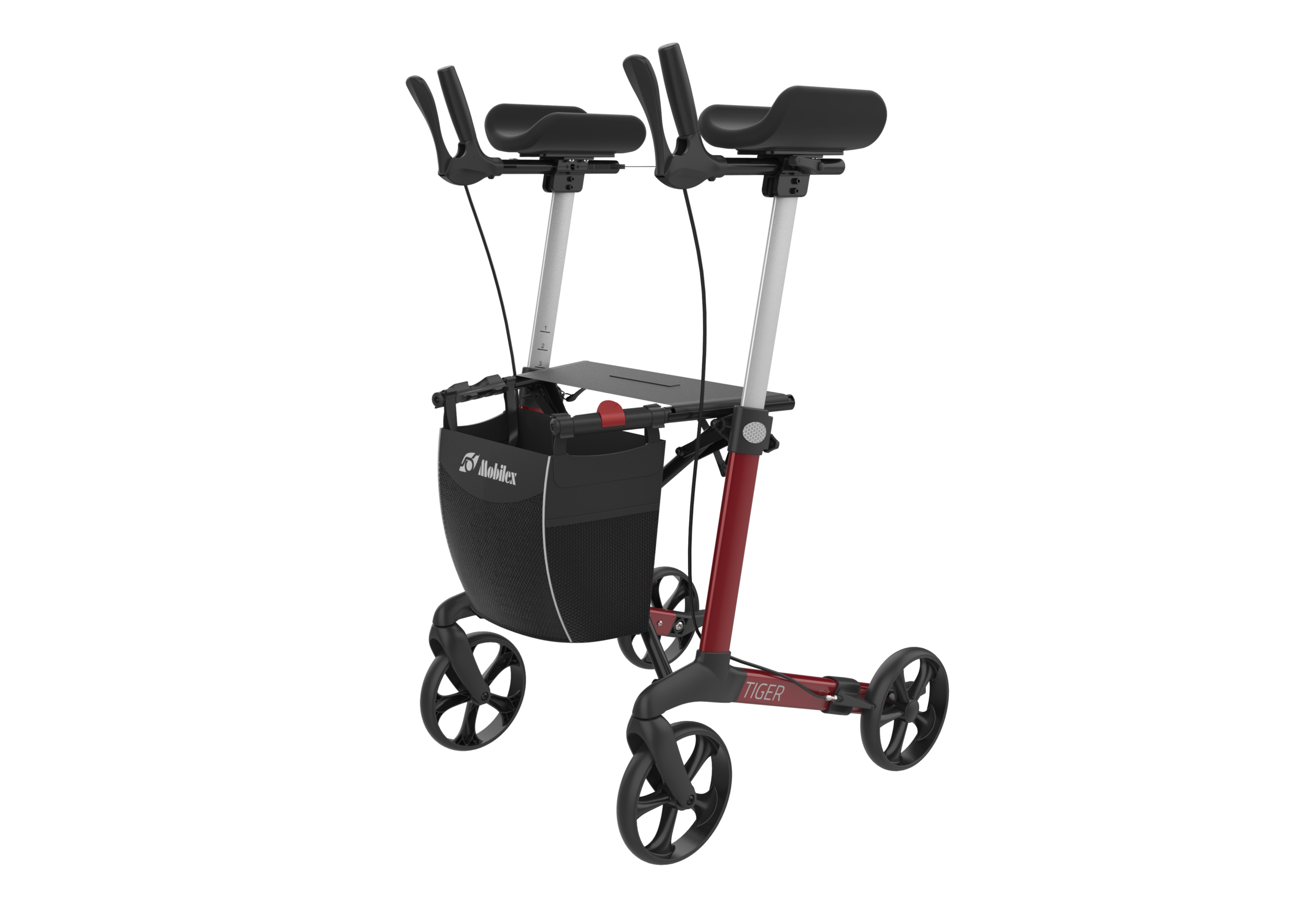TIGER-Fixed-Wine red-STD-front left